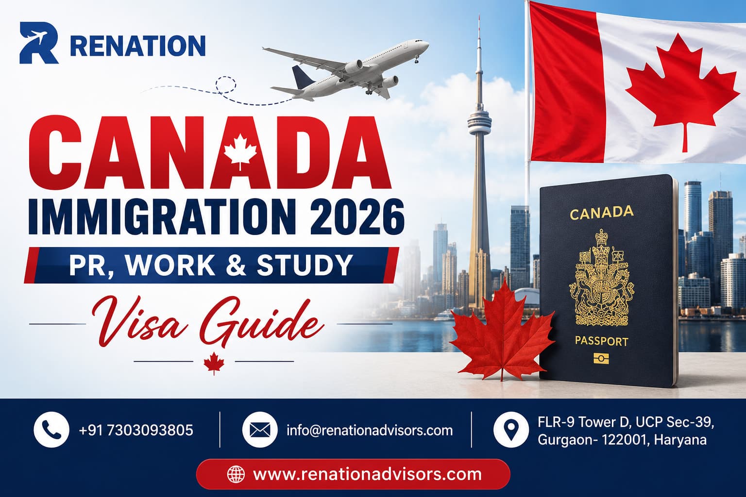 Canada Immigration 2026: How to Move to Canada Through PR, Work & Study